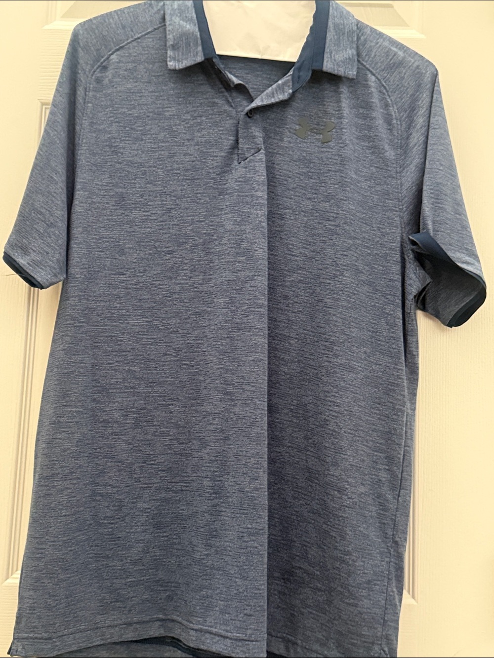Under Armour Men’s Heather Navy Polo Shirt